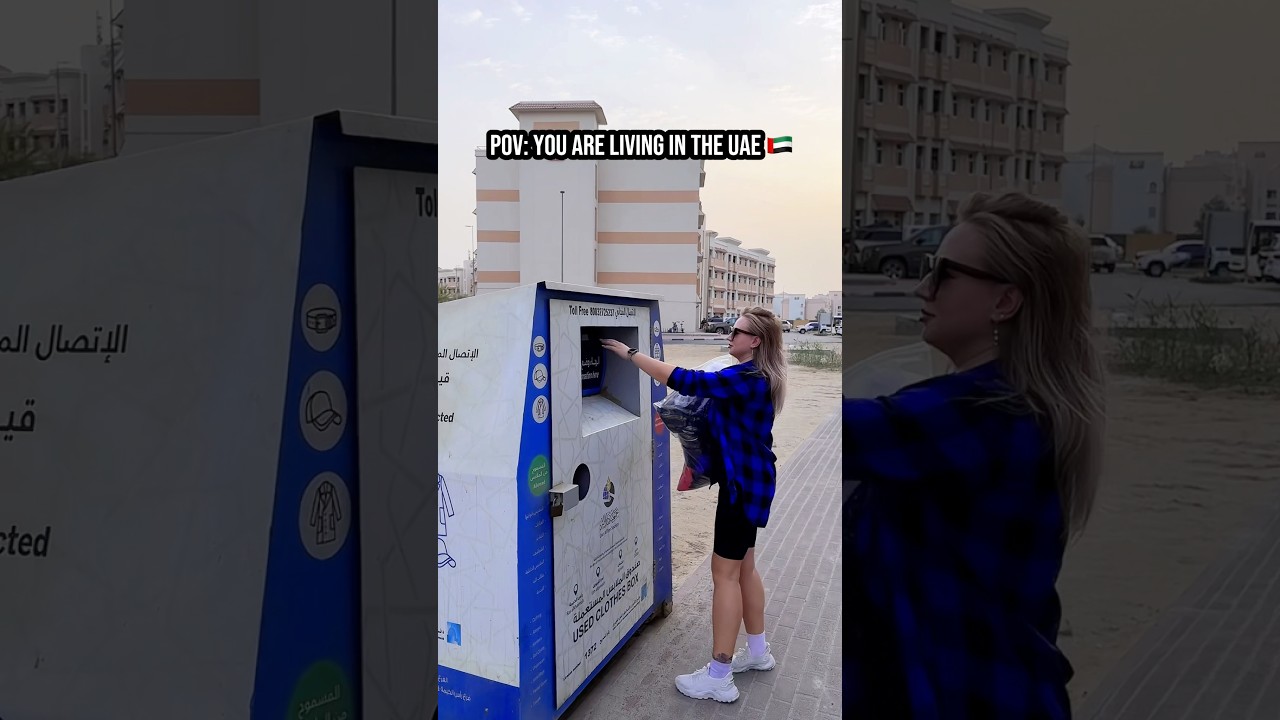 POV: YOU ARE LIVING IN THE UAE 🇦🇪 #dubai #uae #donate