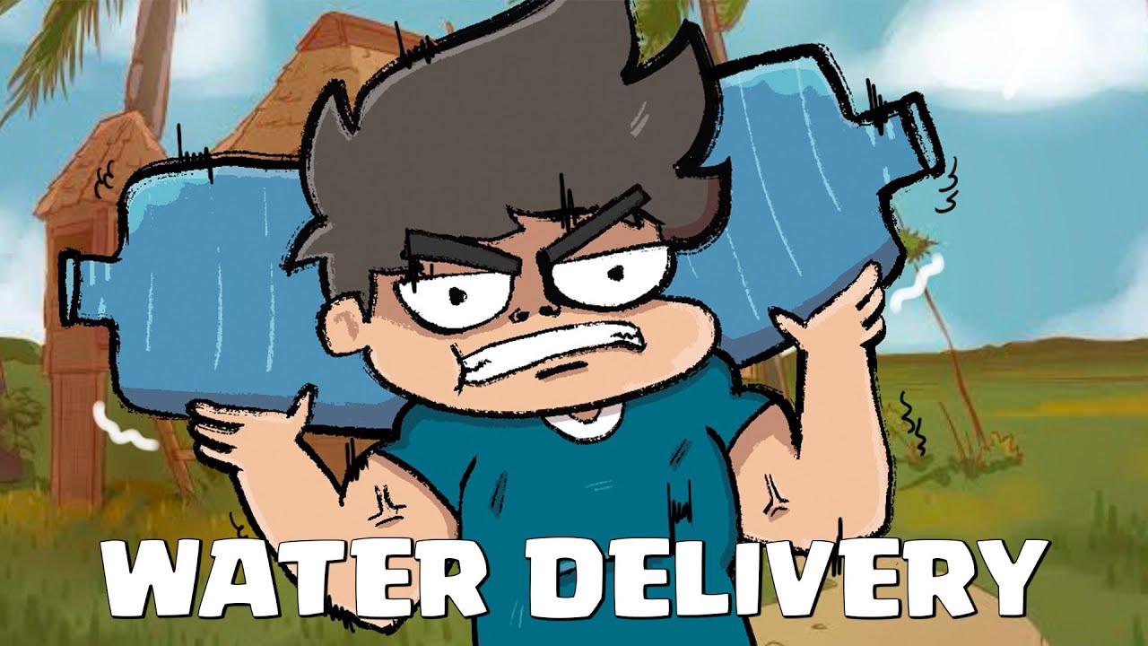 AYOKO NA MAG DELIVER NG TUBIG SA GABI | Water Delivery