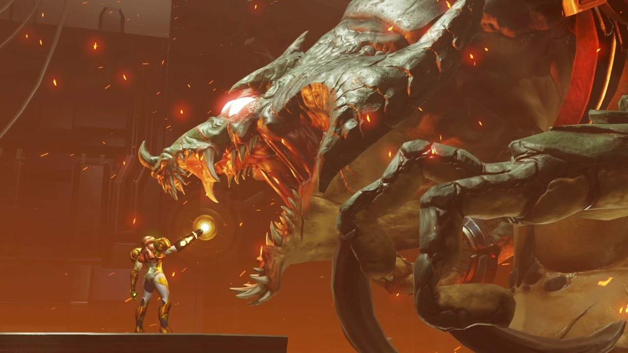 Metroid Dread - Kraid Boss Fight