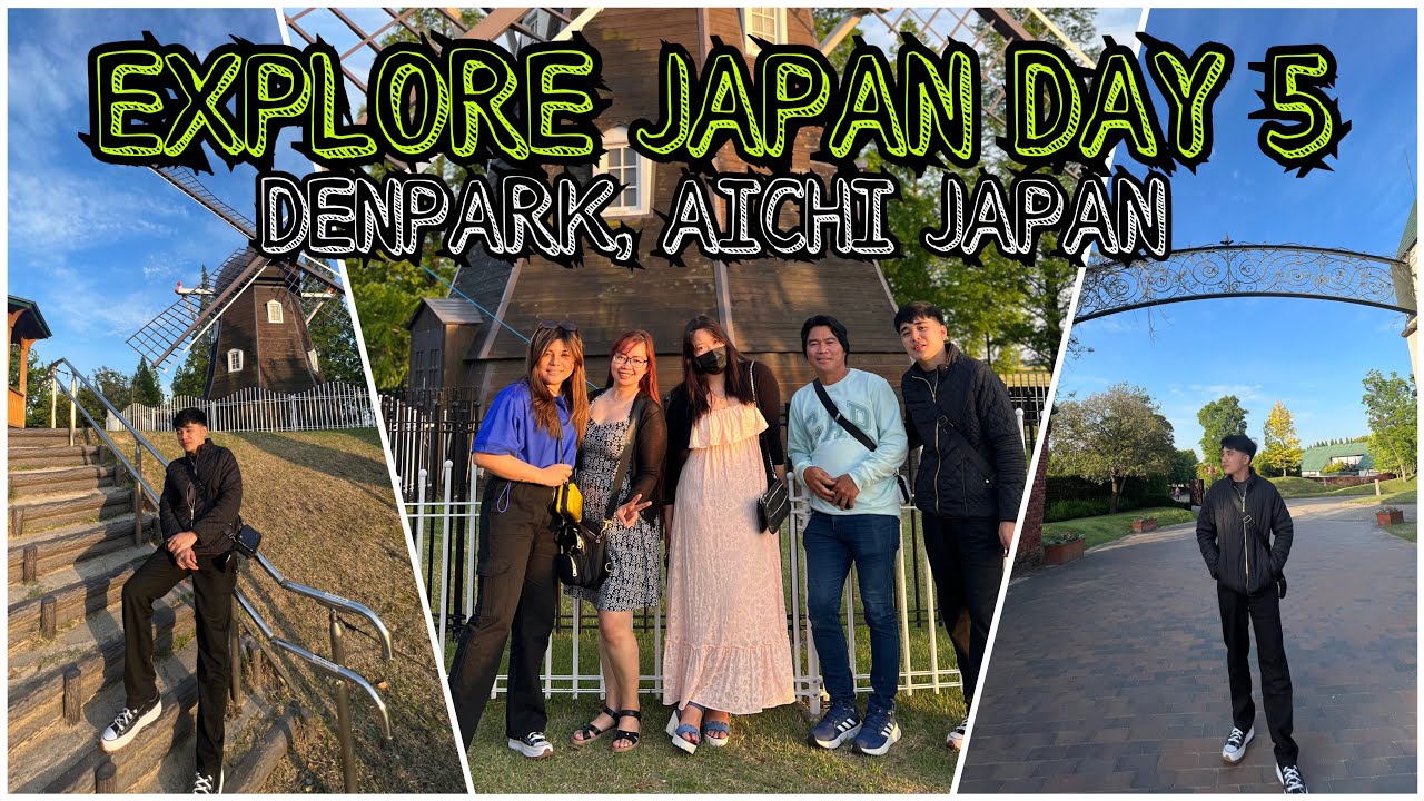 EXPLORE JAPAN DAY 5 - DENPARK- ANJO NAGOYA JAPAN