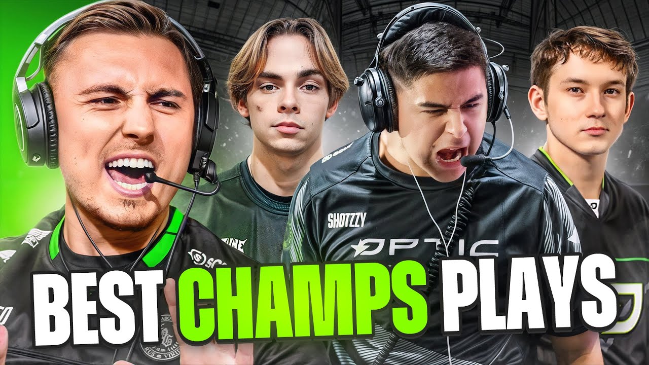 Pred REACTS to the CRAZIEST plays of COD CHAMPS 2025..