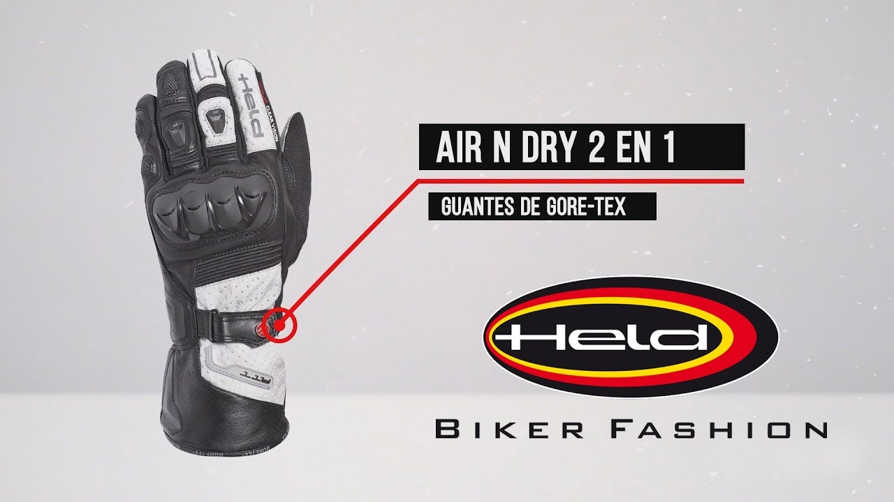 Guantes Held Air n Dry con Tecnología 2 en 1 y Gore-Tex