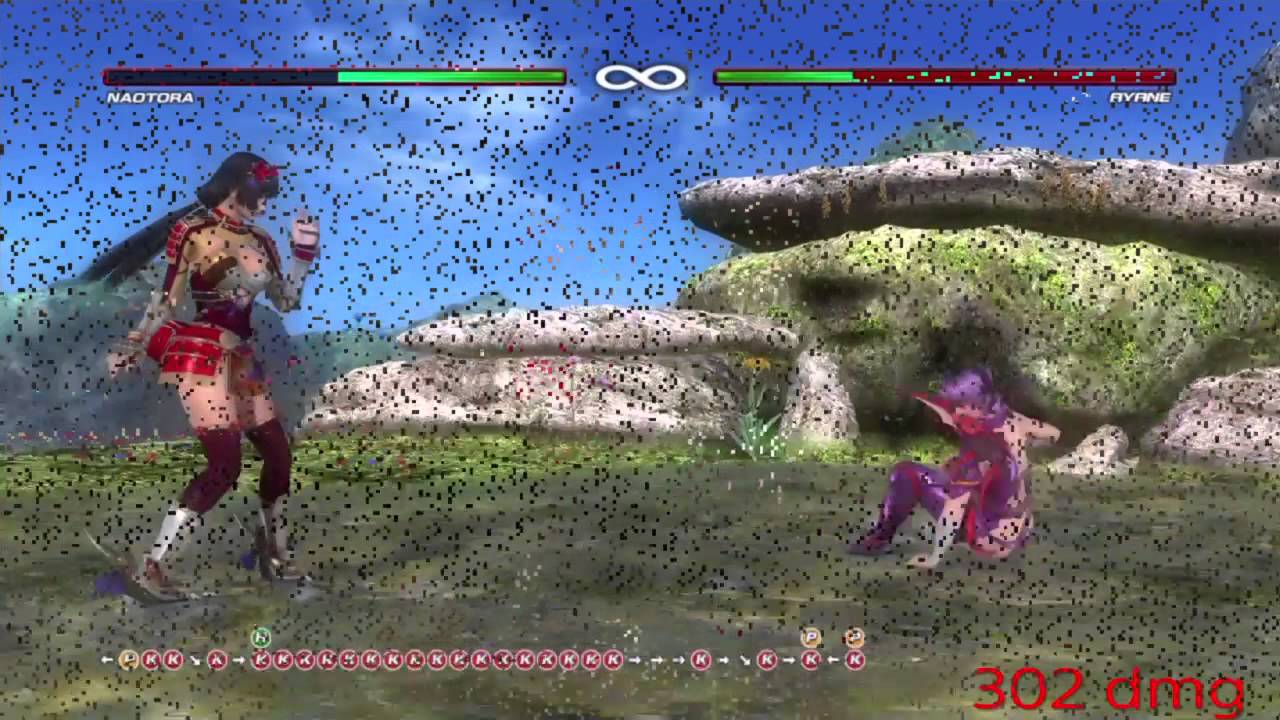 DOA5LR Naotora Ii Death Combos