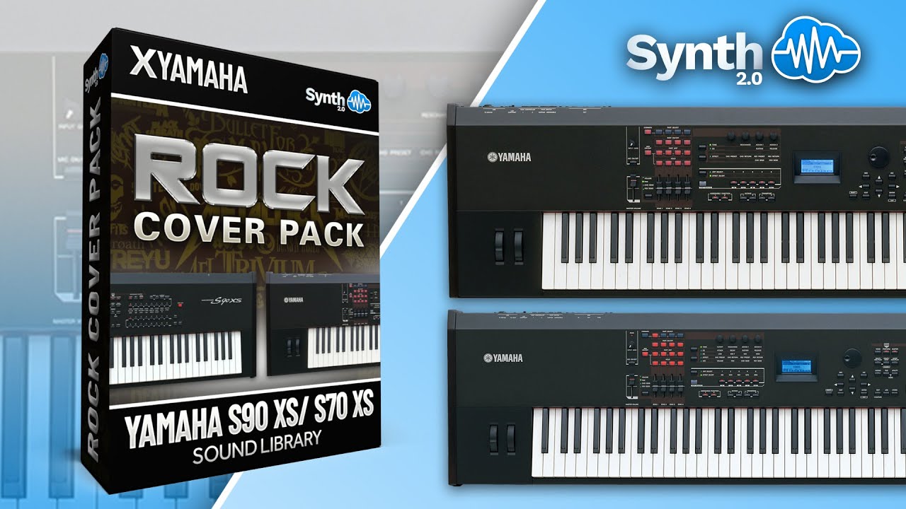 ROCK COVER PACK | YAMAHA S90xs/ S70xs | SOUND BANK