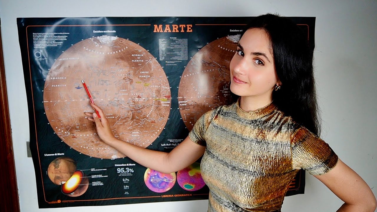 Una lezione marziana | ASMR ITA | Astronomy Lesson 🪐 Mars