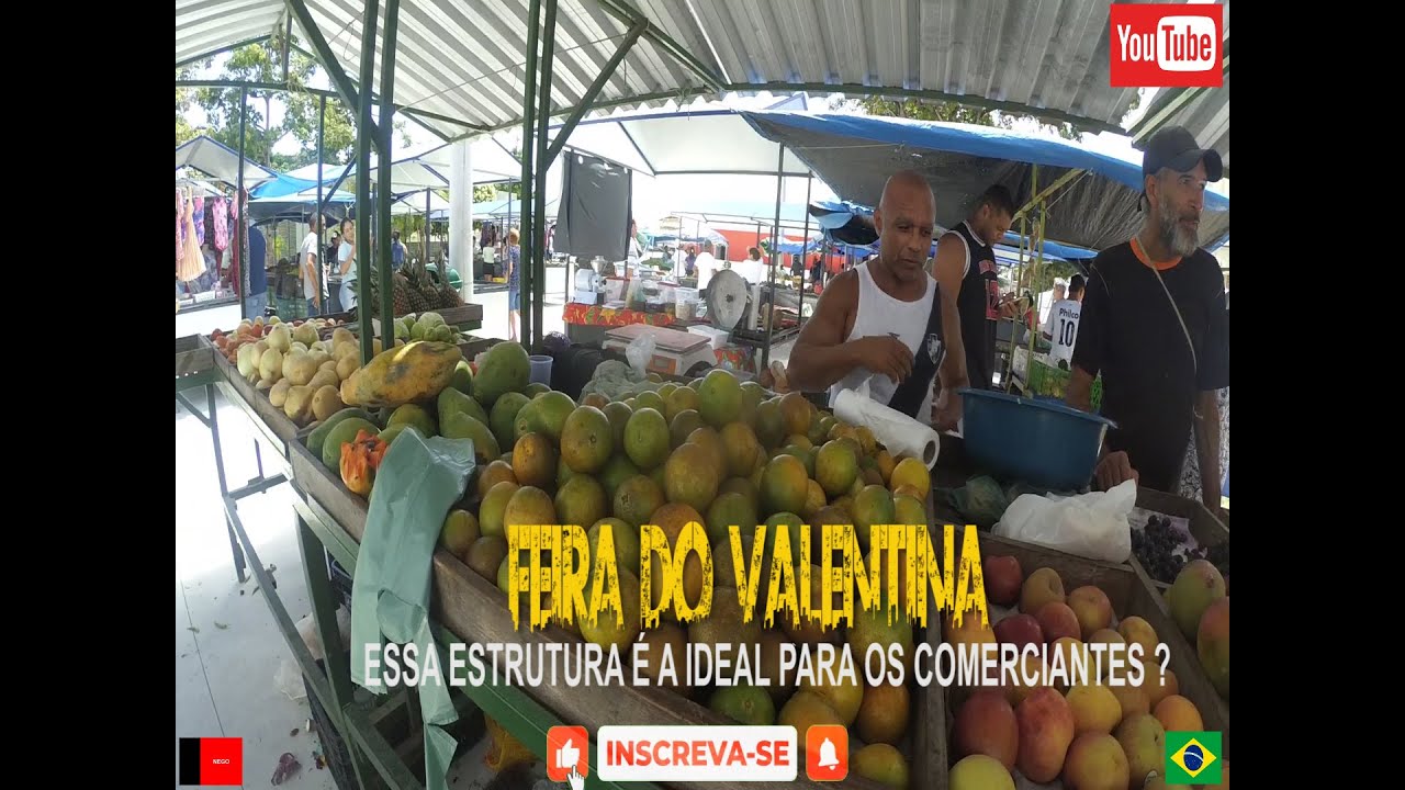 CONHEÇA A FEIRA DO VALENTINA E SEUS COMERCIANTES.