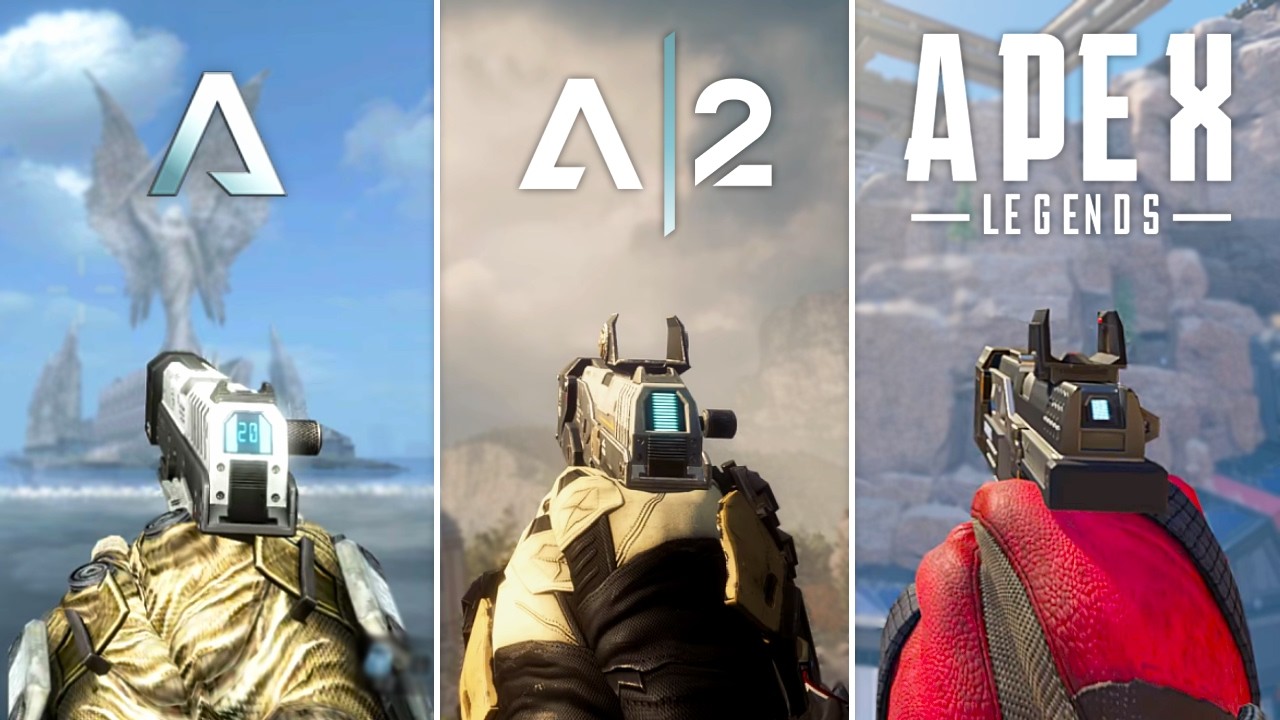Titanfall vs Titanfall 2 vs Apex Legends - Weapon Comparison