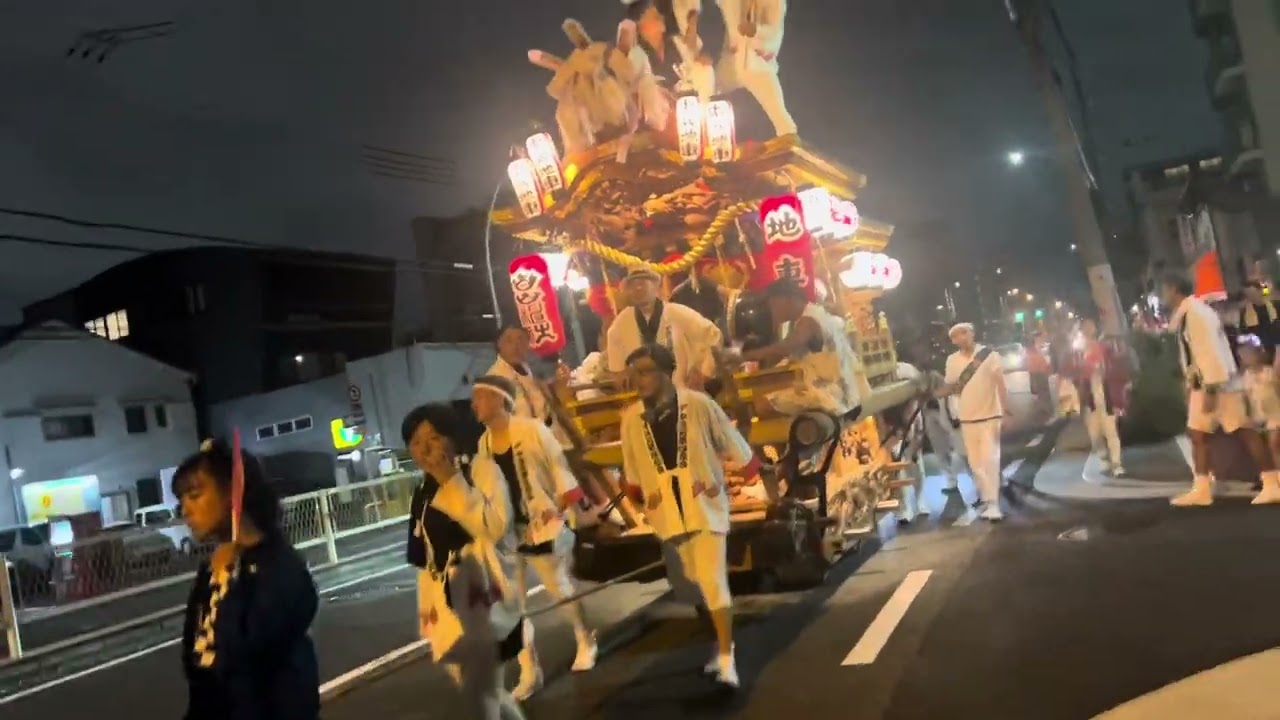 中浜地車保存会　夏祭り　2025年7月20日