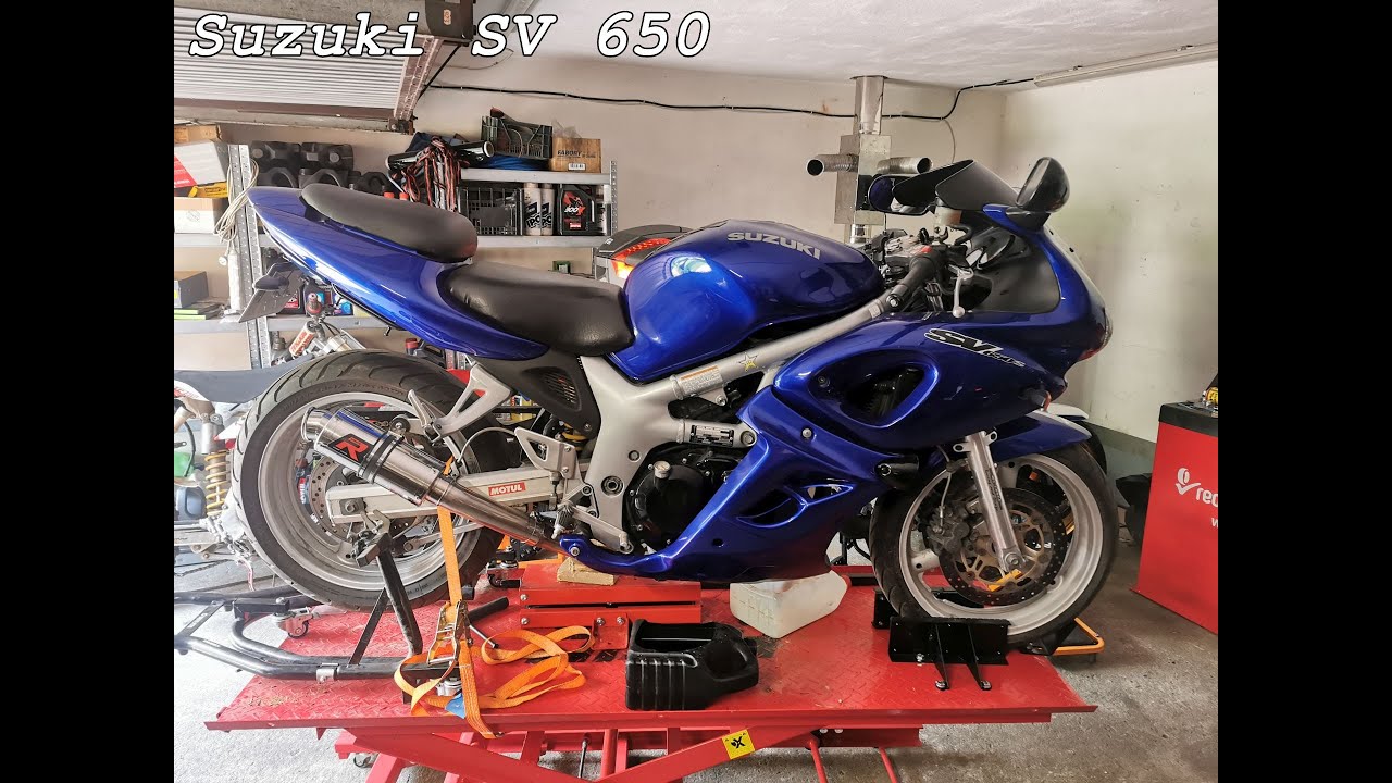 Suzuki SV 650, słabo pracuje i odpala.