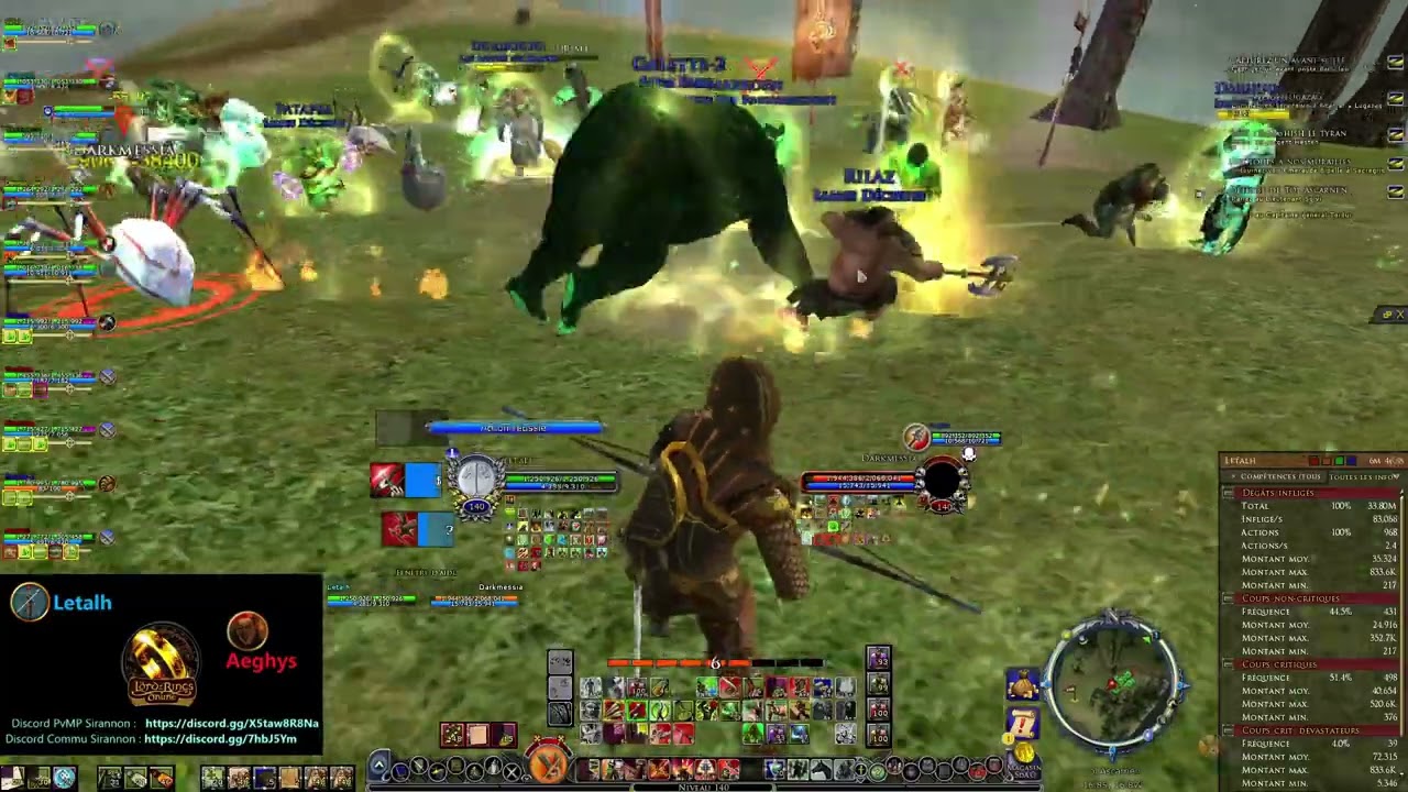 Lotro PvMP | Sirannon | Soirée 