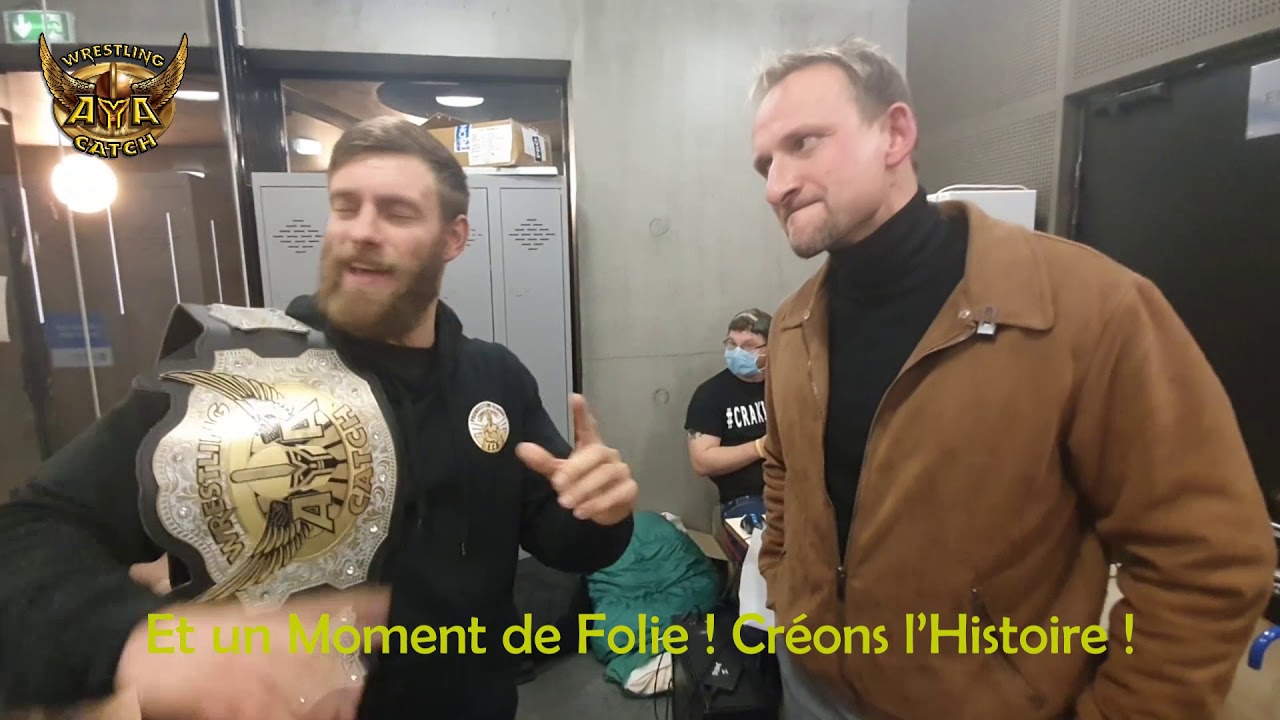 Champ vs Champ Tucker vs Stephane Nogues Promo show New Age #AyaCatch #CatchFrance #Tucker