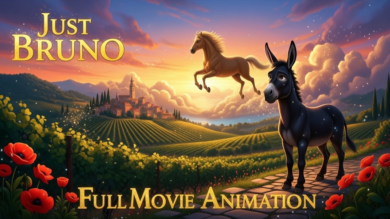 Просто Бруно 🐴 | Полный анимационный фильм 2025
