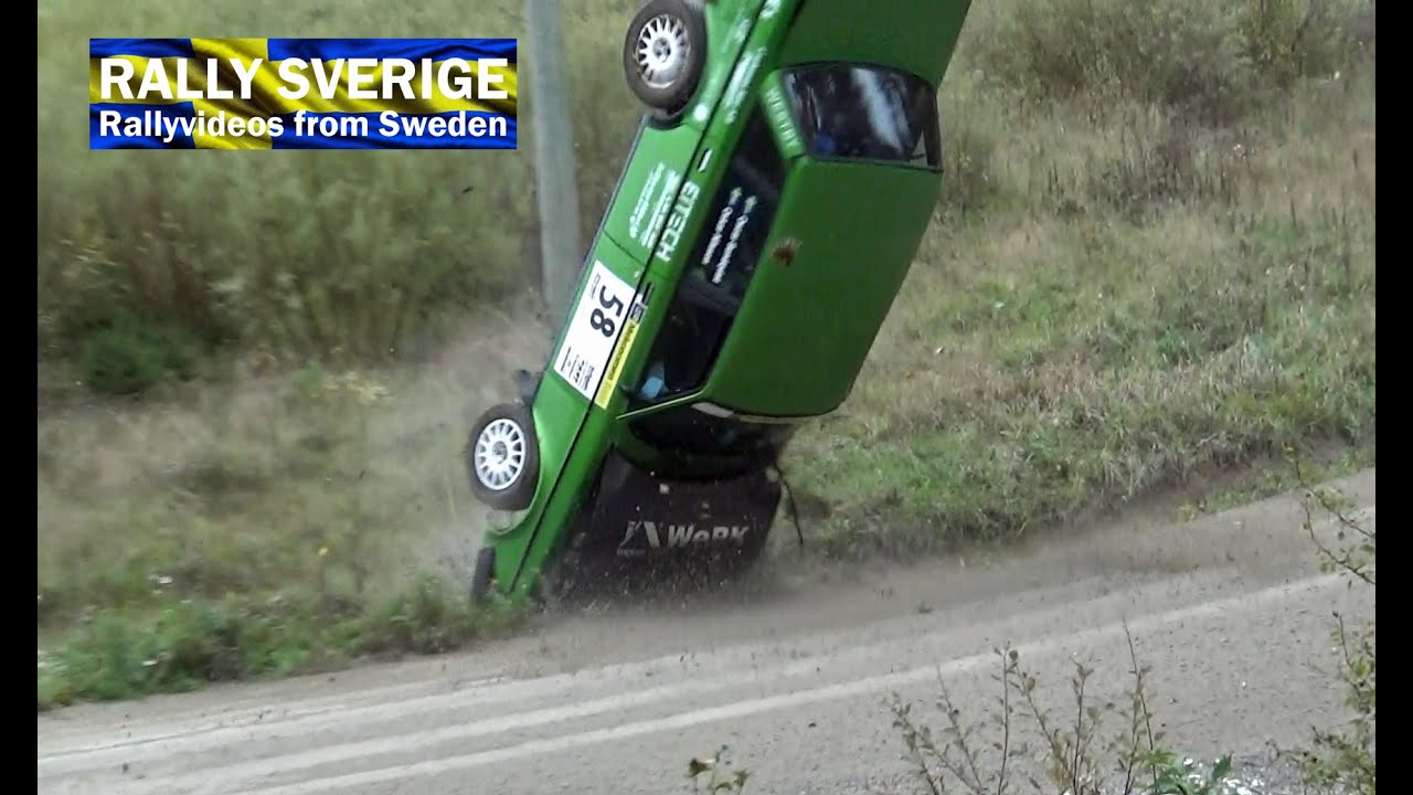 Crash, Rolls, Offs & Action N° 1 Rally Sverige