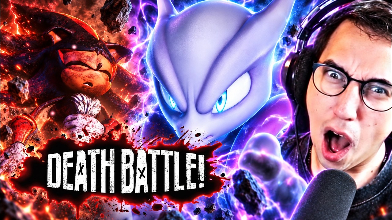 Shadow VS Mewtwo just shattered the internet (DEATH BATTLE REACTION)