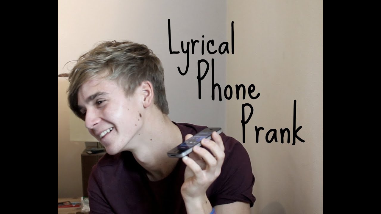 Lyrical Phone Prank | ThatcherJoe
