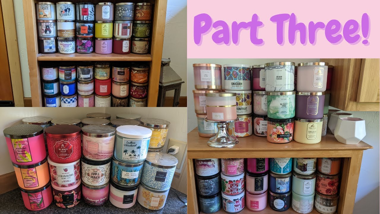 HUGE Bath and Body Works Candle Collection (Part 3) OVER 100 CANDLES!