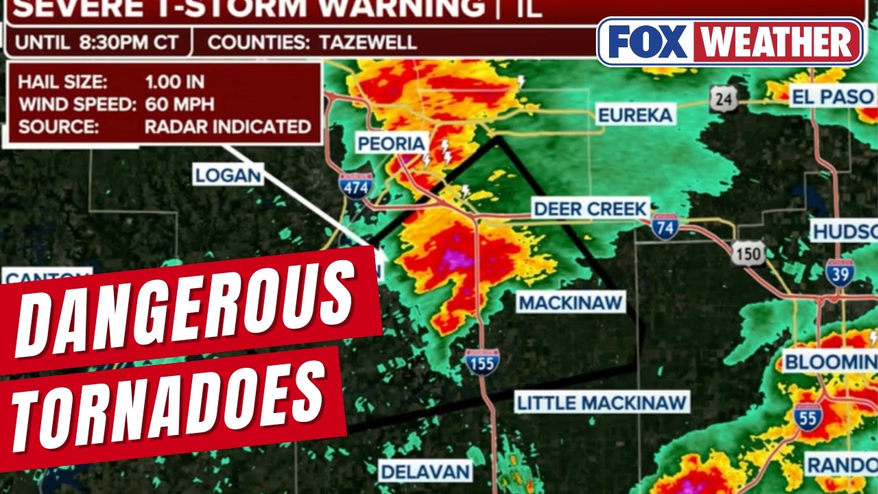 Multiple Tornado Warnings Issued Across The Ohio Valley