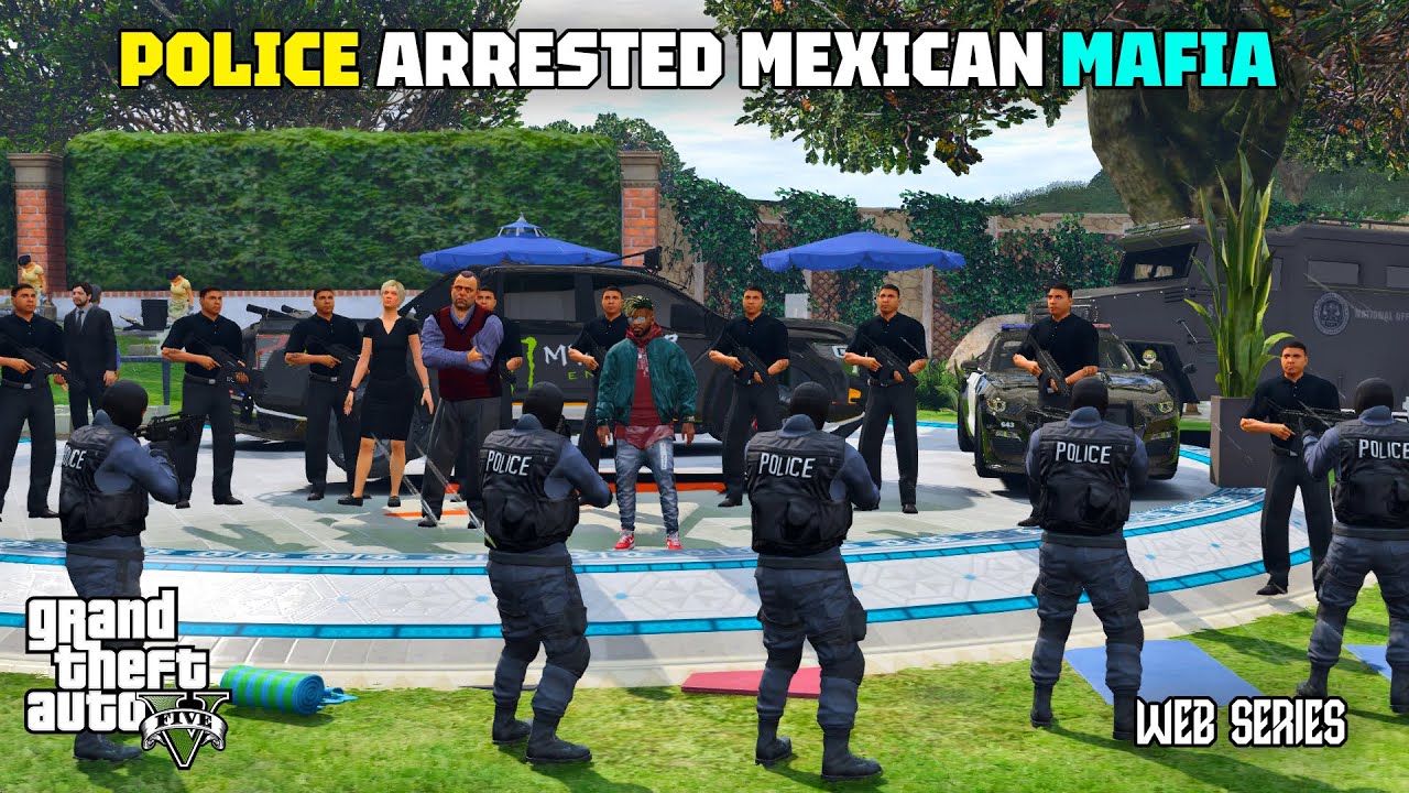 Police Arrested Mexican Mafia | Miguel Madrazo's Trap | GTA 5 Web Series Malayalam #99