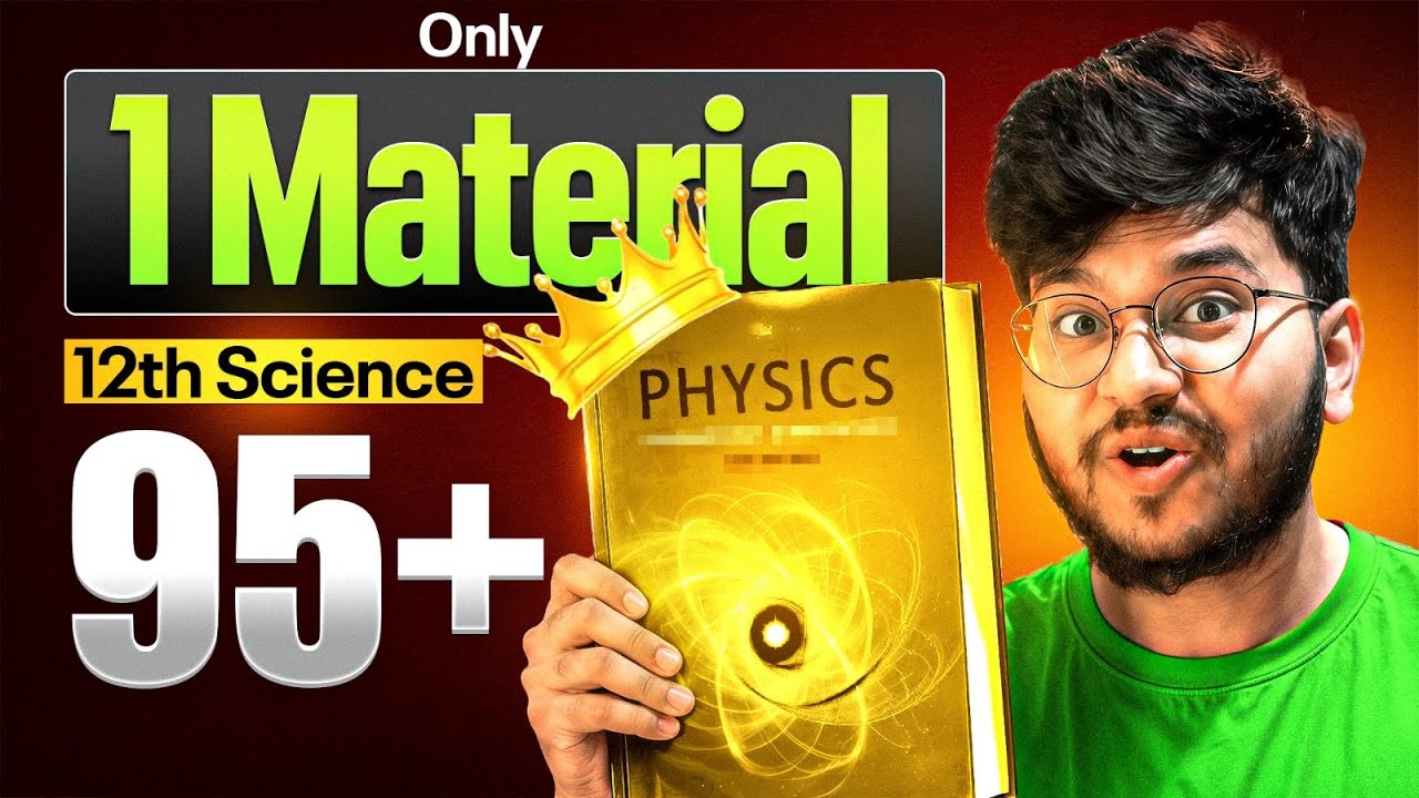 The GOAT Study Material for Class 12th SCIENCE Boards 2027 | By munil sir 