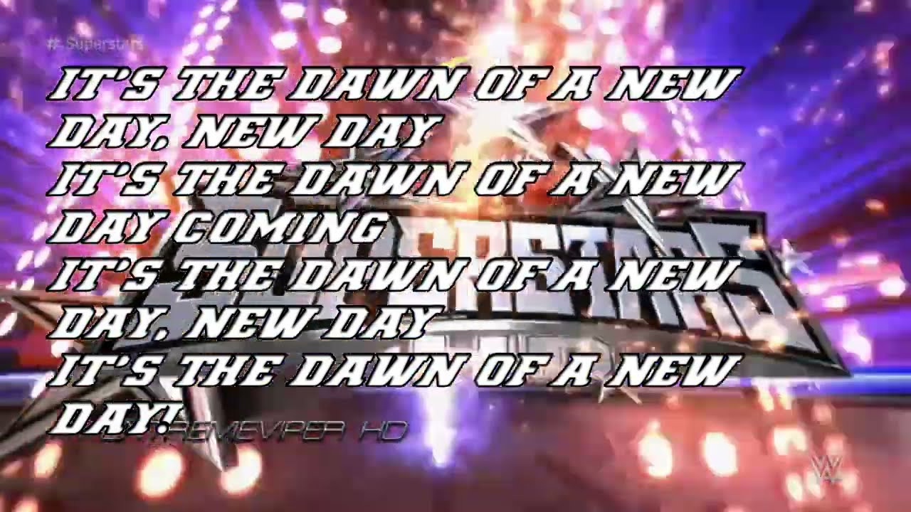 2013-2016: WWE Superstars 28th Theme Song - &ldquo;New Day Coming&rdquo; (V2; TV Edit) with Lyrics + DL ᴴᴰ