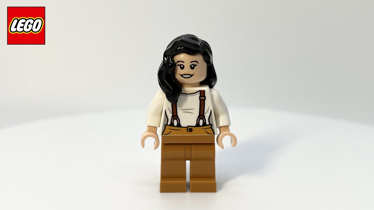 Lego minifigure - Monica Geller in IDEAS set 21319 Friends Central Perk