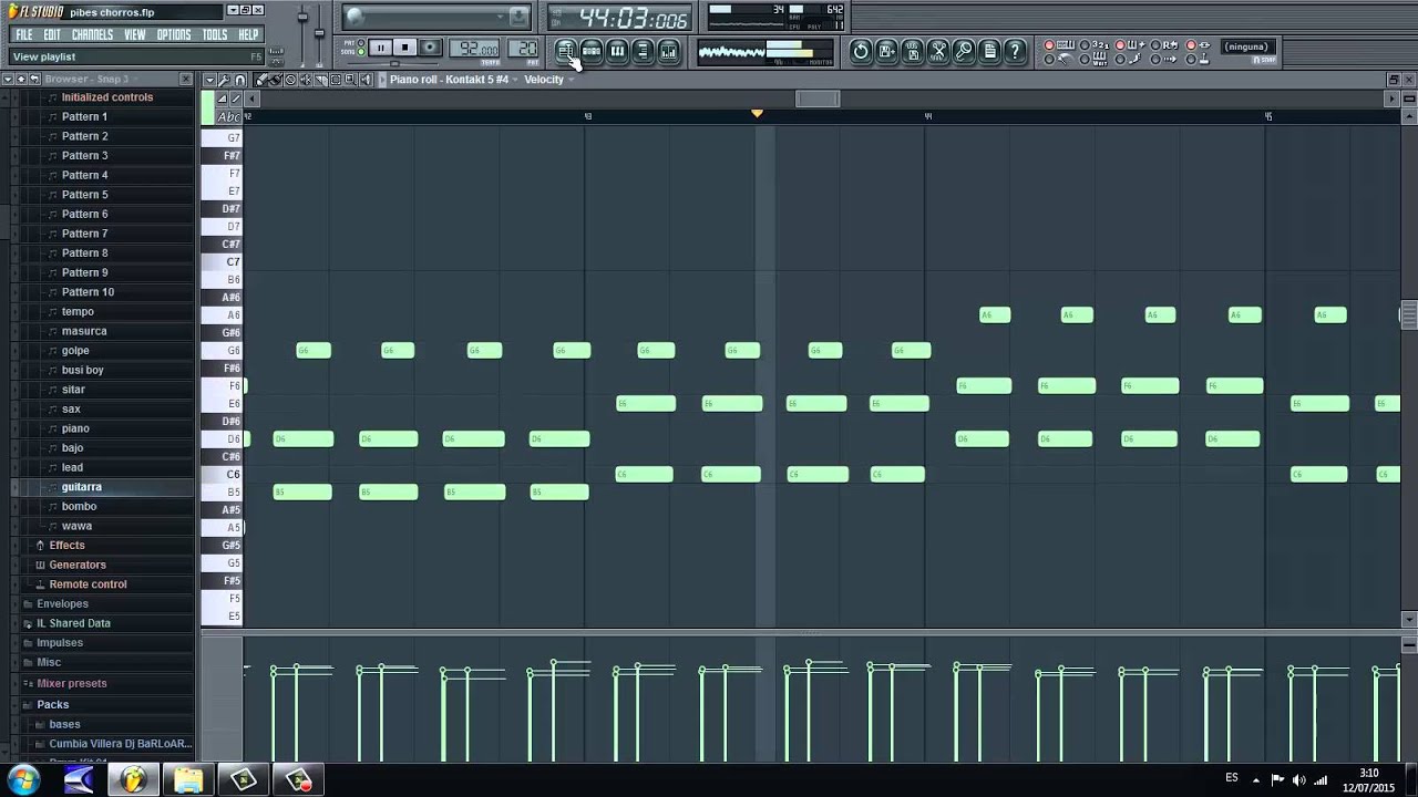 El Traidor y los Pibes Enganchado Fl studio