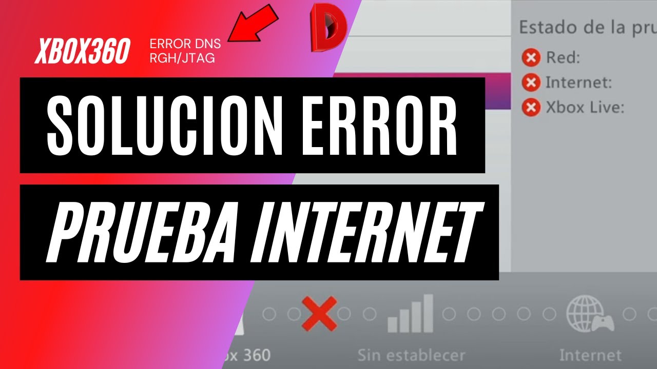 Error al iniciar sesion xbox live, No conecta al live 【 Xbox 360】error DNS