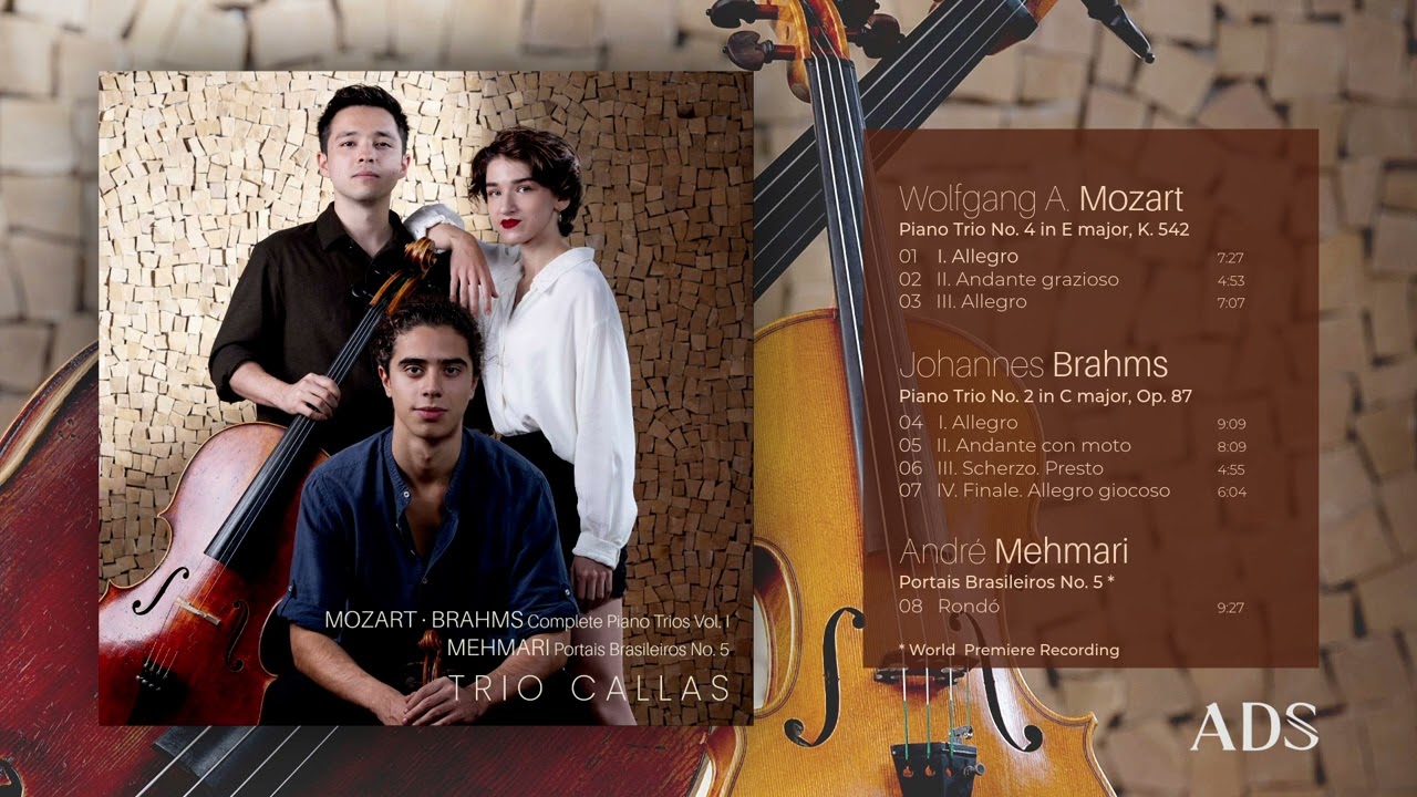 MOZART Piano Trio No. 4 in E major, K. 542: II. Andante grazioso