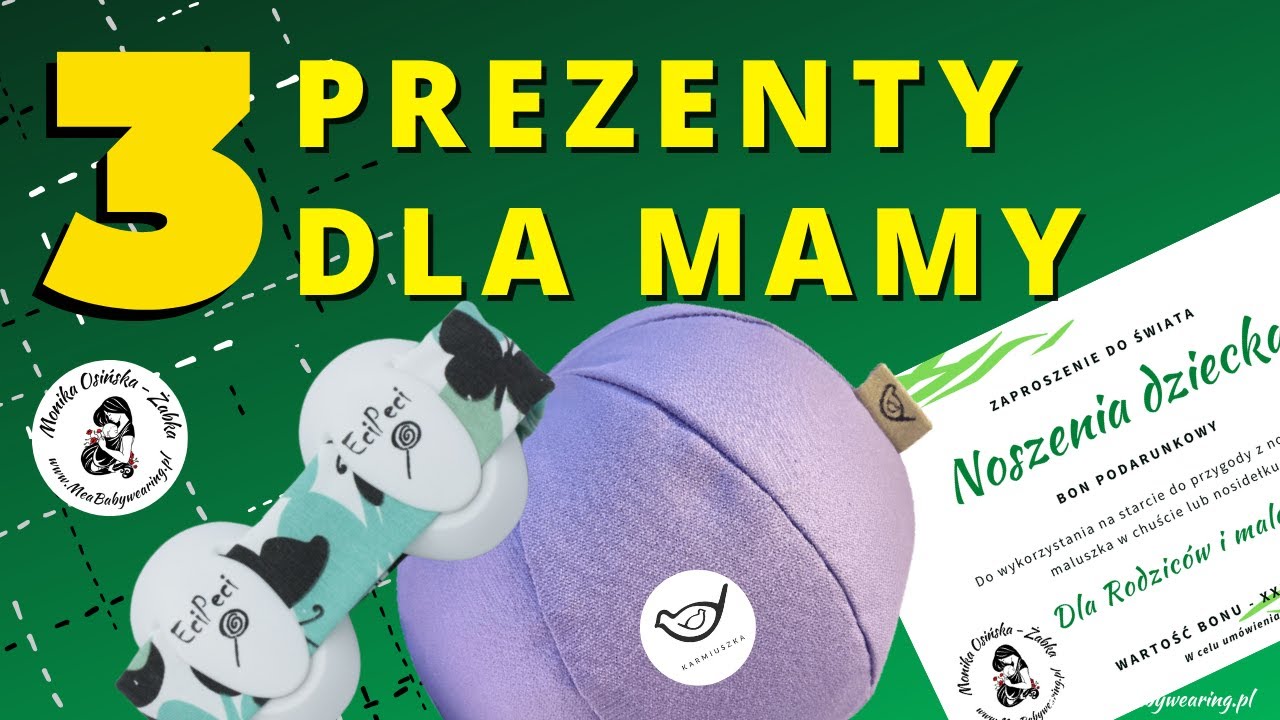 3 idealne prezenty dla przyszłej mamy! Baby shower, chrzciny, narodziny dziecka.