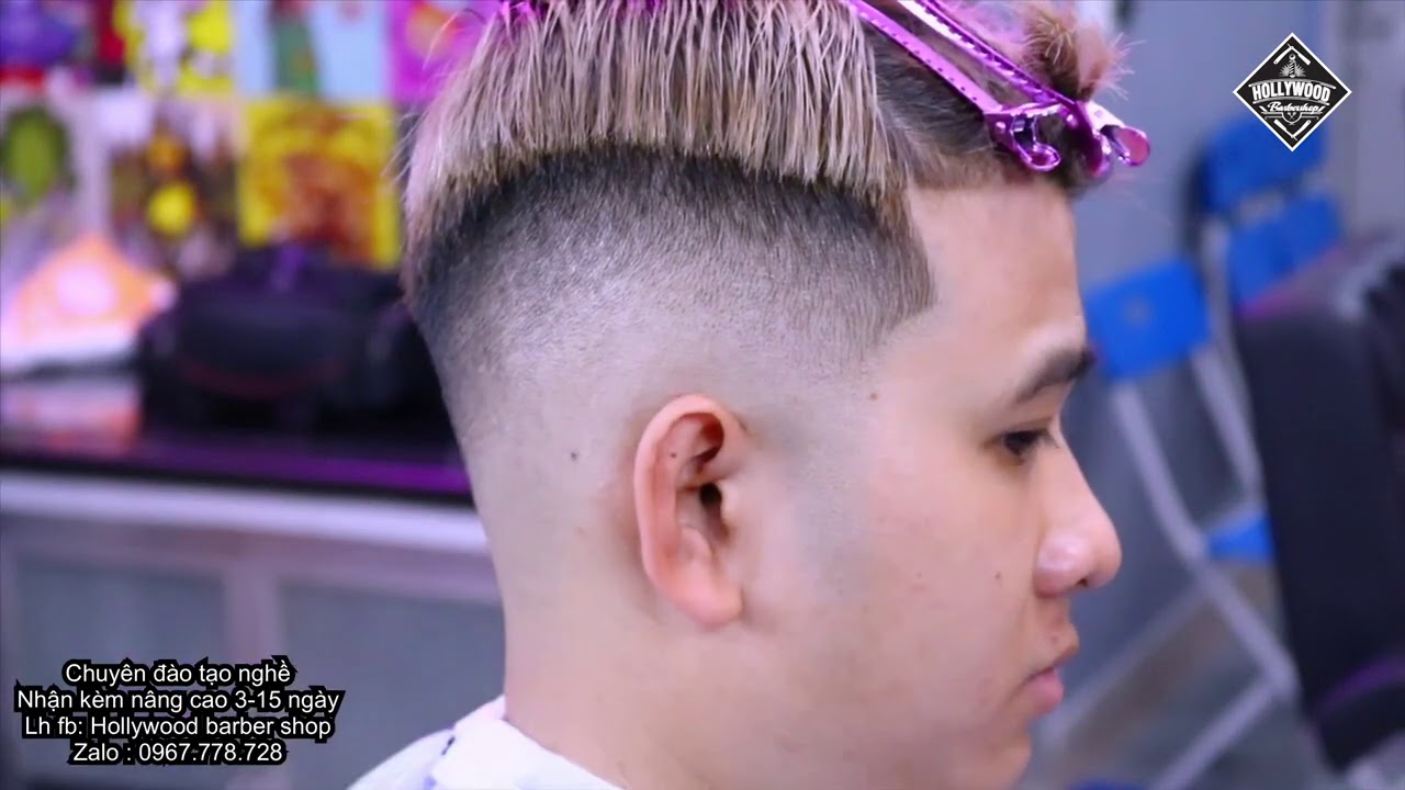 Hướng dẫn fade thế này ai mà k mê | Hollywood barber shop