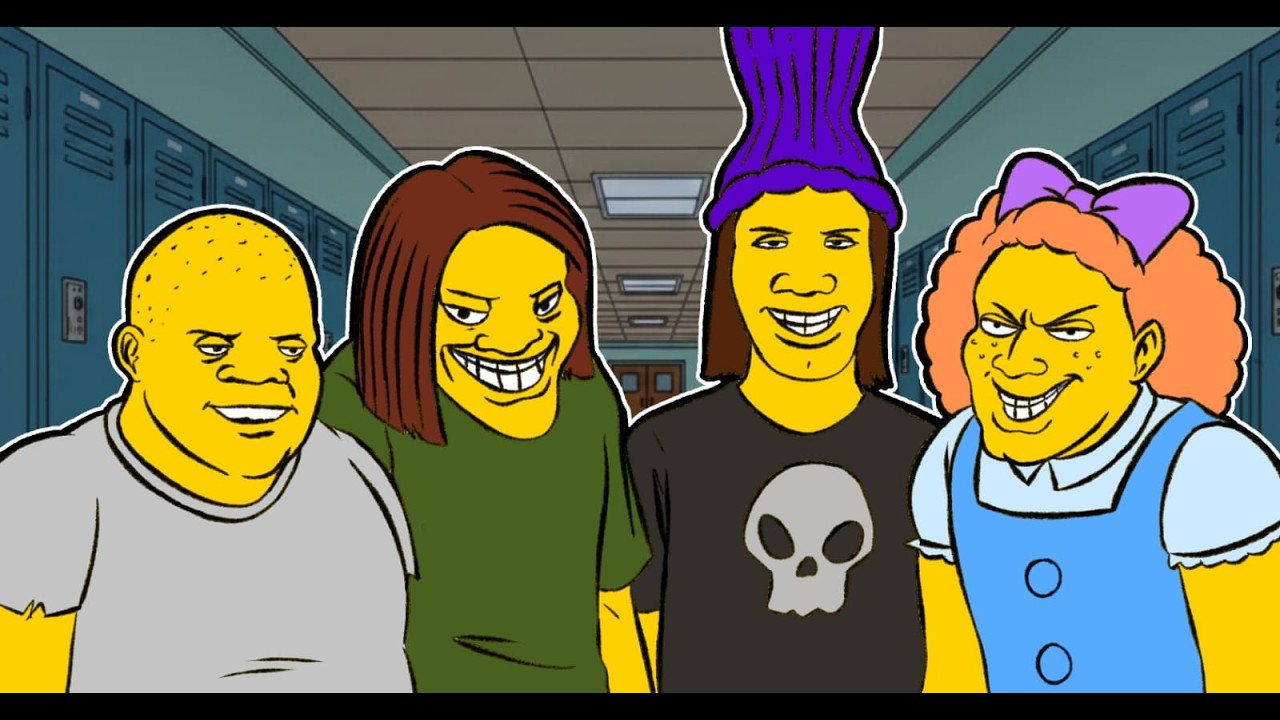 Los Bravucones de Los Simpson ¿Quienes SON realmente?☠️⚰️