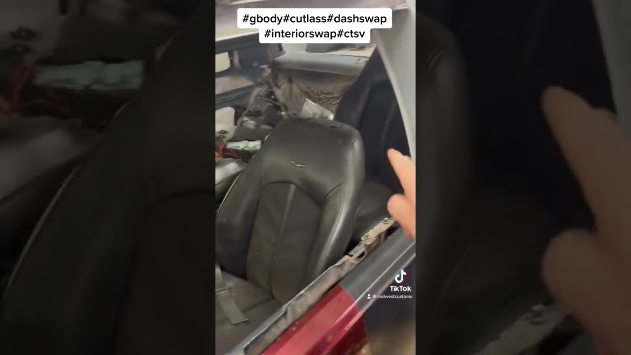 Cutlass dash/interior swap…ctsv…(part3)