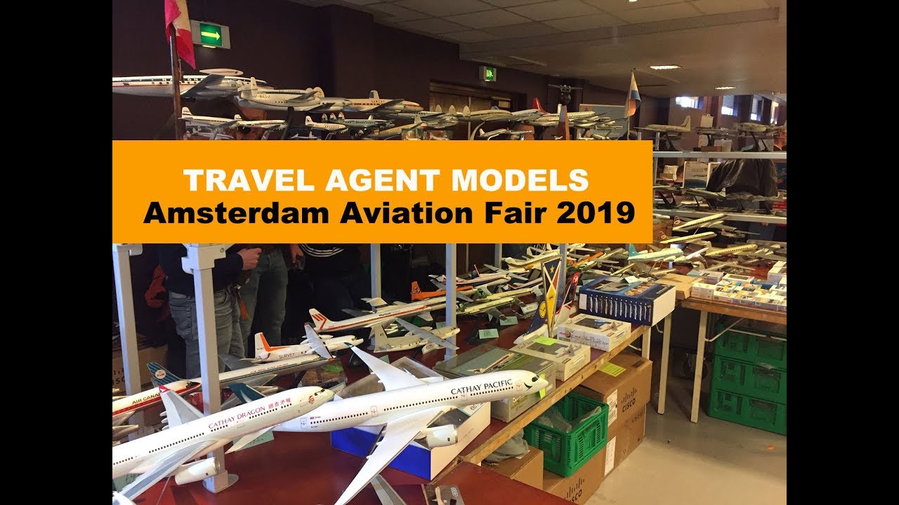 AMSTERDAM AVIATION FAIR 2019 | AIRLINE DISPLAY MODELS EXTRAVAGANZA