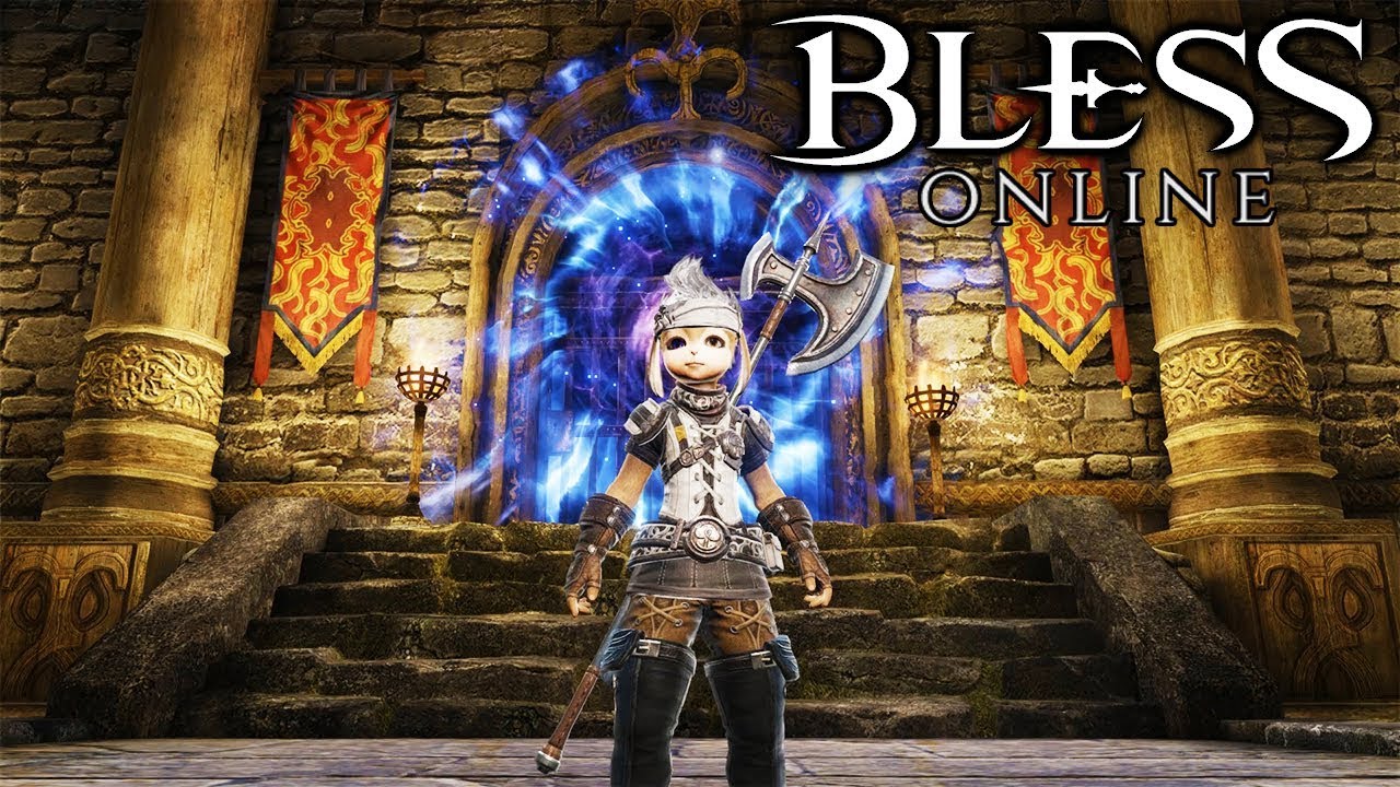 BLESS ONLINE - What to Expect From Dungeons (Bless Online Gameplay JP Server w English Translation)
