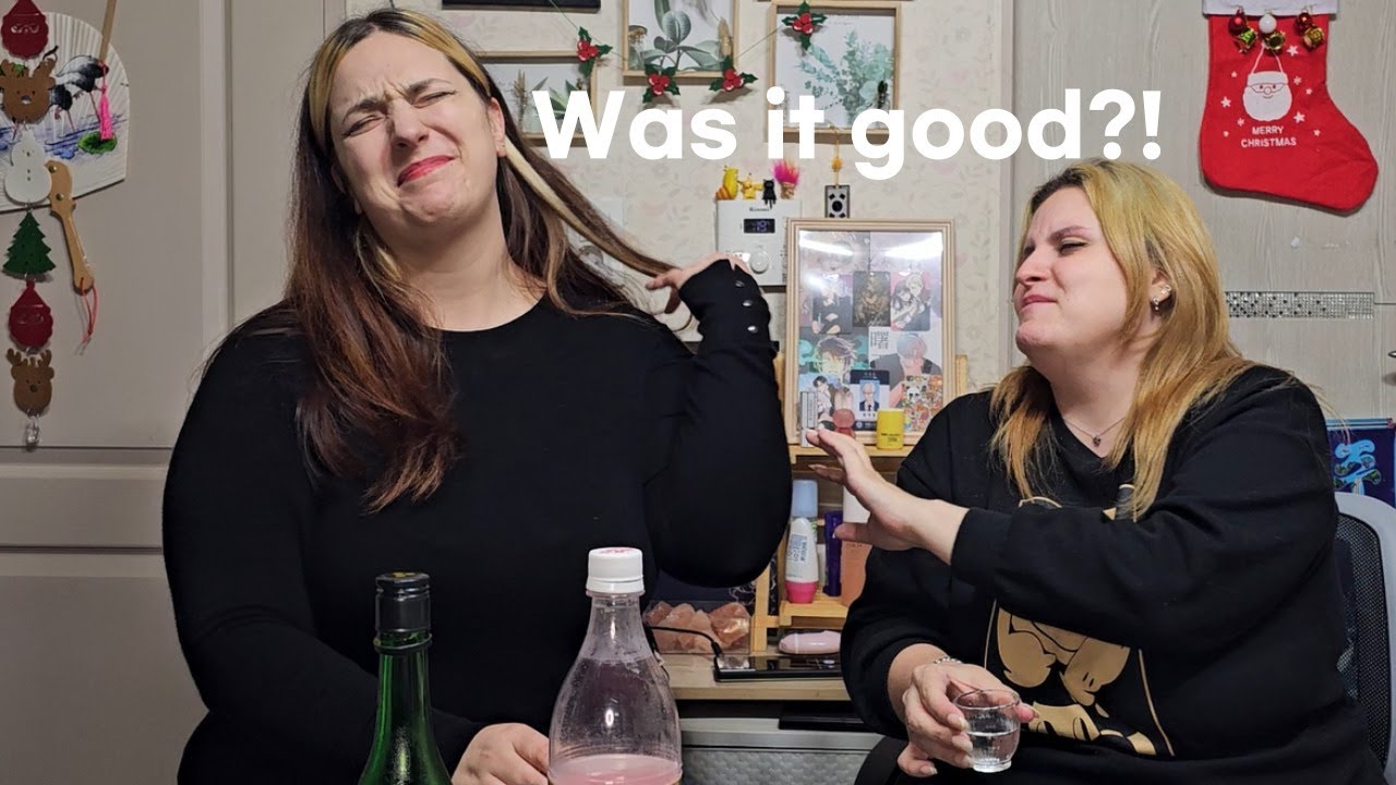 Tasting Traditional Korean Drinks: Omija Makgeolli & Andong Soju!