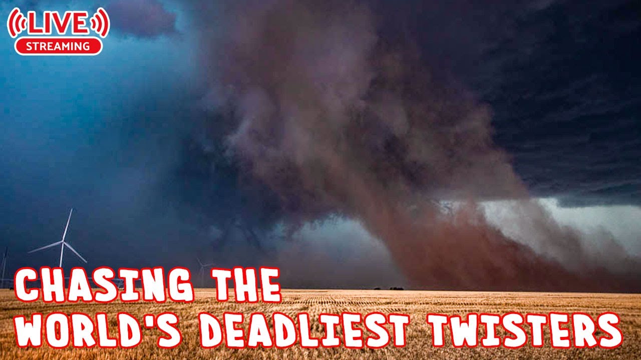 LIVE STORM CHASERS - Texas Wind Threat