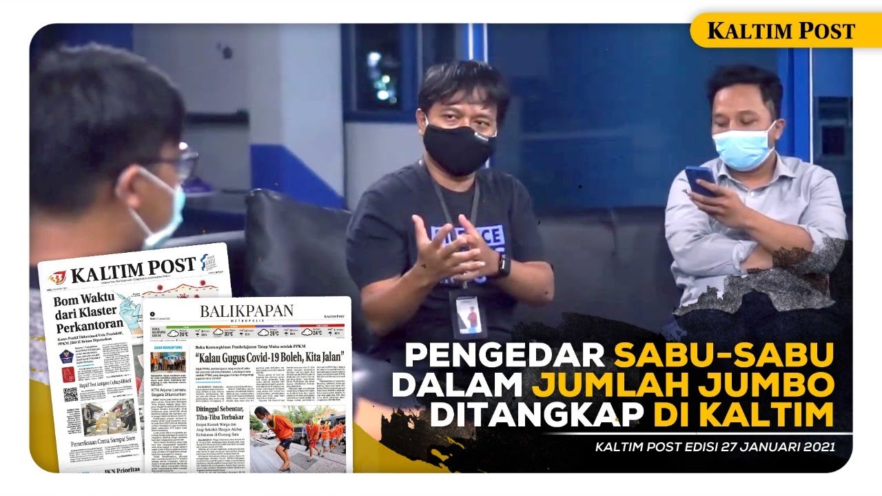 PENGEDAR SABU-SABU DALAM JUMLAH JUMBO DITANGKAP DI KALTIM