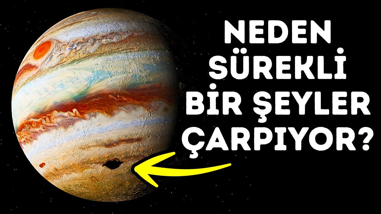 Jüpiter’e Diğer Gezegenlerden Daha Fazla Cisim Çarpıyor