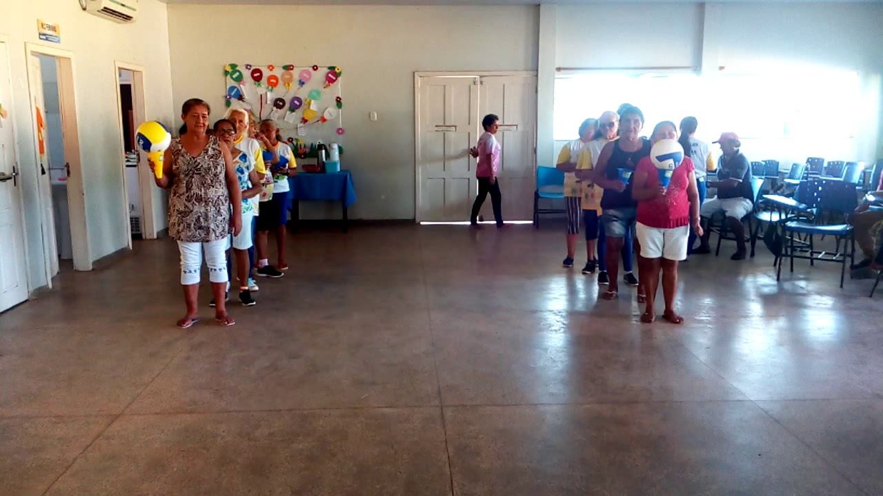 Atividade Recreativa para Terceira idade.