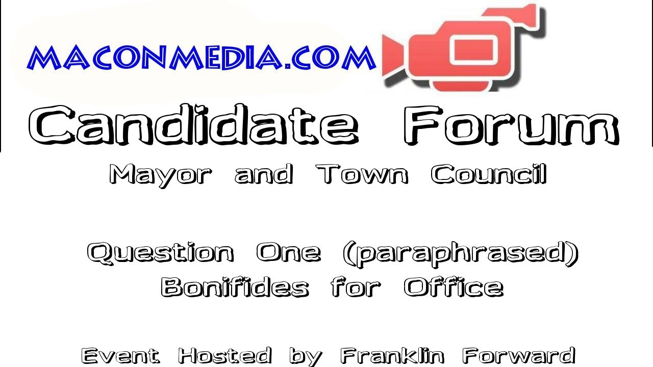 01 Bonafides (2025 Franklin Forward Candidate Forum)