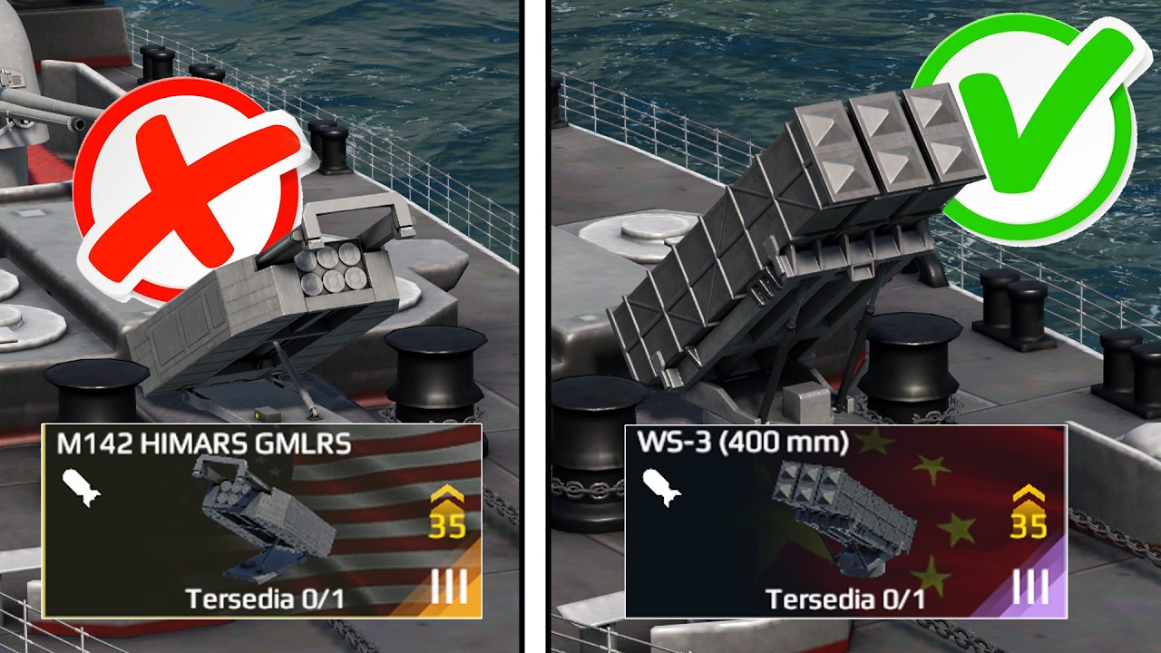 Jangan Salah Pilih! WS-3 Anti Flare Lebih GG dari HIMARS GMLRS? - Modern Warships