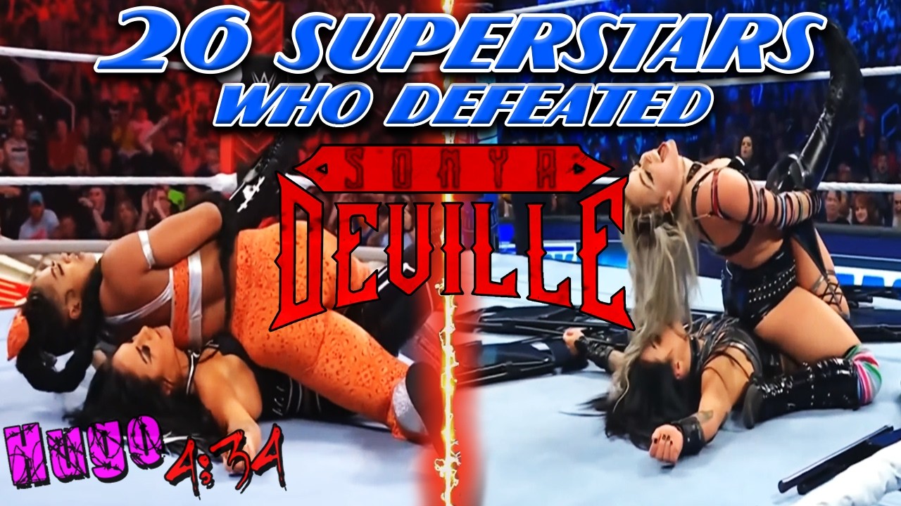 26 Superstars Who Defeated Sonya Deville 👩🏻 || Pinfall or Submission