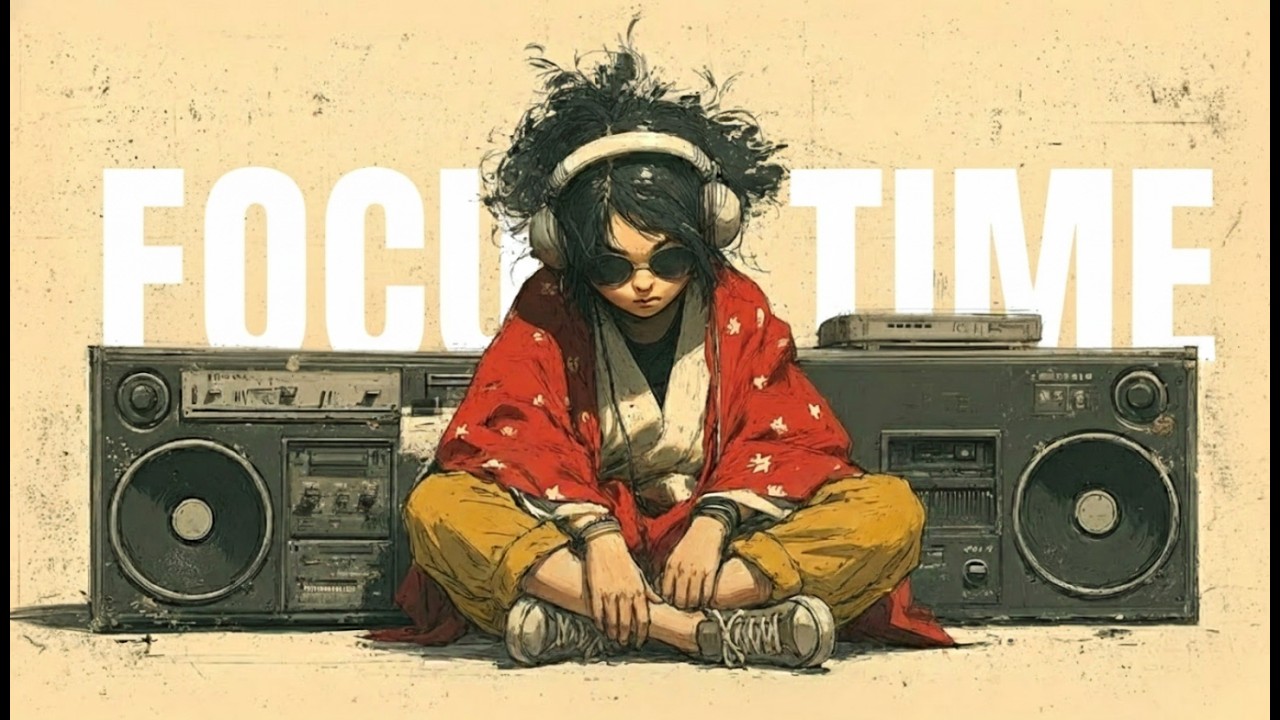 Deep Focus & Chill ☕ 1 Hour Jazz Boom Bap Mix for Study/Work [No Copyright]