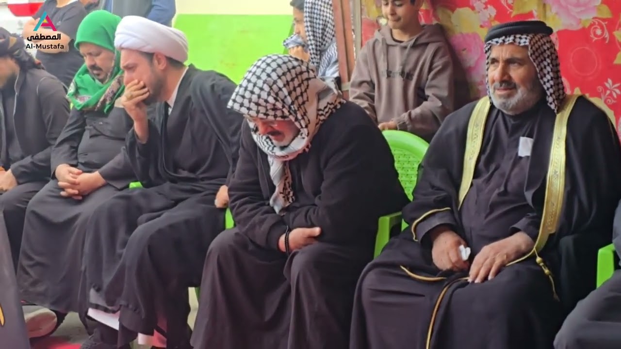 عزاء فاتحة المرحوم الحاج سعيد ابو محمد العبادي 