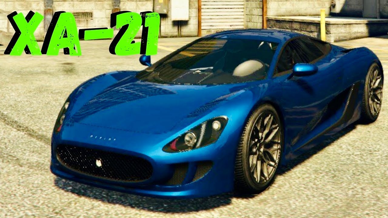 Jaguar C-X75 in GTA 5 Online - Ocelot XA-21 Customization - Gunrunning DLC