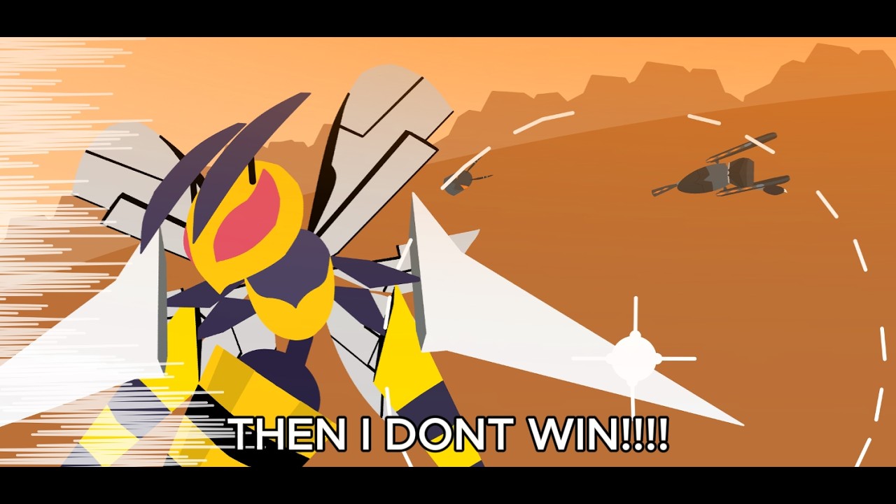 Lokix VS Mega Beedrill fan Animation
