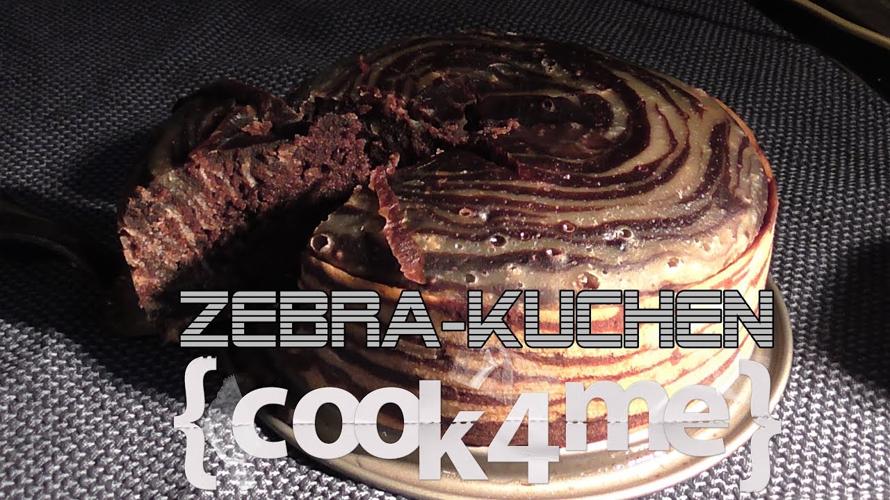 Zebra-Kuchen ohne Backen cook4me Krups