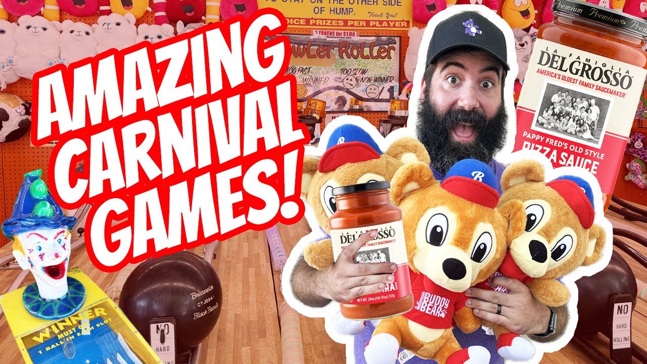 This Amusement Park Has AMAZING Classic Carnival Games!