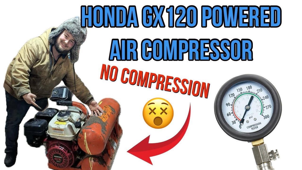 Honda Gx-120 with NO COMPRESSION | Will it run again? 