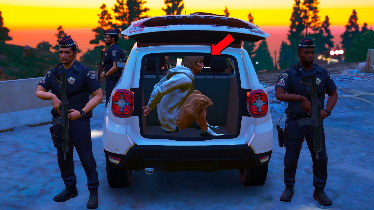 PRESO em FLAGRANTE PATRULHA RURAL PMESP | GTA 5 POLICIAL